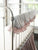 White and Baby Pink | Scalloped Crib Rail Cover