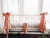 White and Coral | Ruffled Crib Bumpers + Bows