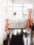 White and Coral | Ruffled Crib Bumpers + Bows