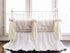 White and Ivory | Ruffled Crib Bedding