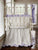 White and Lavender Baby Girl Ruffled Crib Bedding Set with Large Crib Bows