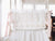 White + Baby Pink | Ruffled Crib Bumpers