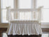 White | Farmhouse Bumperless Crib Bedding