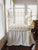 White | Farmhouse Bumperless Crib Bedding Set