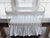 White | Farmhouse Bumperless Crib Bedding Set