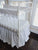 White | Farmhouse Bumperless Crib Bedding Set