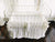 White | Farmhouse Tailored Crib Bedding Set