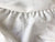 White | Round Ruffled Crib Skirt