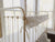 White | Ruffled Crib Rail Guard