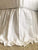 White Ruffled Twin Bedskirt