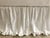 White Ruffled Twin Bedskirt