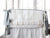 White + Silver Grey | Farmhouse Tailored Crib Bumpers