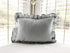 Zen Grey | Ruffled Crib Pillow