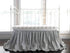 Zen Grey | Ruffled Crib Skirt